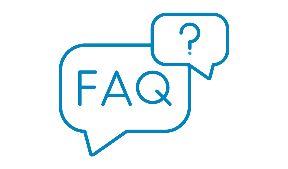FAQ with question mark