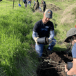 rob volunteering at park