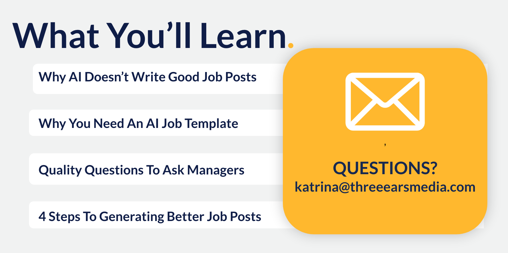 Job Posts That Drive Results Live How To Workshop With Kat Kibben & Ongig