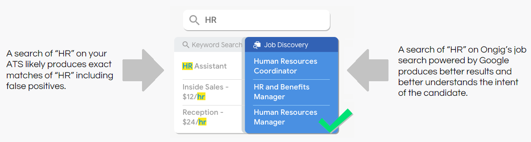 google ai job search flow